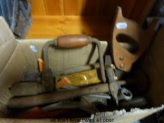 A quantity of tools to include sockets, spanners,