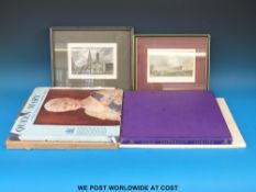 Four commemorative books,