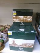 Four boxed Lilliput Lane models 'Old Scrumpy Farm', 'The Planetarium',