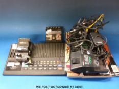 A Laney practice amplifier 'HC25R Hardcore combo' together with a Yamaha digital rhythm programmer