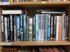 A quantity of Dick Francis first edition books