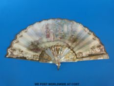 A 19thC signed, carved,