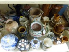 A collection of mixed ceramics together with a retro Portmeirion 