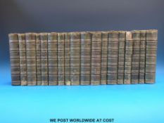 A set of 18 Charles Dickens ( London, Champman and Hall),  printed by Virtue & Co.