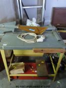 A Scheppach table saw