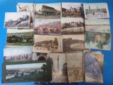A selection of British postcards,