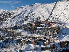A week in a duplex ski apartment sleeping 4-6 adults in the French Alps.