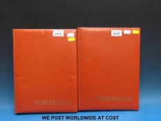 Two stockbooks of mint QEII Tuvalu,