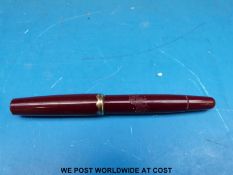Mont Blanc Rossa fountain pen