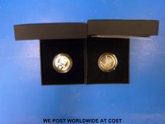 A 2008 cased silver proof £2 piedfort coin for the 4th Olympiad London and a cased Olympic Games