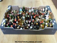 A selection of approximately 80 alcohol miniatures from France, Germany, Holland and Spain.