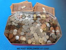 A collection of pre-decimal UK coinage c1900 onwards,