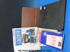 Channel Island and Isle of Man stamps in two stockbooks,