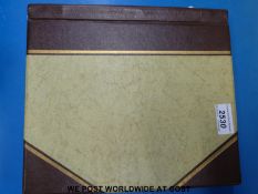 An extensive stockbook of Danish stamps