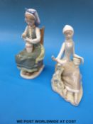 Two Lladro figurines,