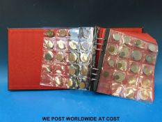 An amateur collection of various world and English coinage with some silver content.