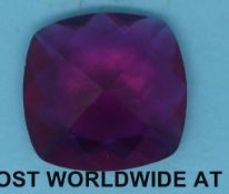A pink topaz measuring 28.