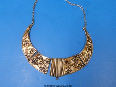 A designer necklace by M Buffet