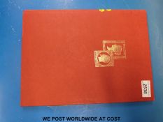 A stockbook of Egyptian stamps