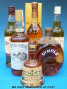 Six bottles of whisky comprising Glenmorangie 