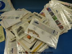 A large quantity first day covers and sundry stamps