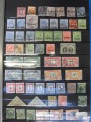 A stockbook of Commonwealth stamps with a good range - Victoria to George VI