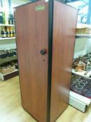 A Eurocave Confort Vieillitheque temperature controlled wine store/ fridge with adjustable shelves