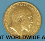 A 1904 Edward VII gold full sovereign