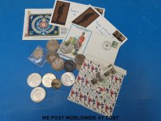 Victorian silver crowns,