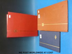 Three stockbooks of mainly GB stamps, Victoria-QEII,