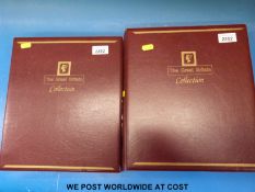 A GB errors & varieties collection in two albums