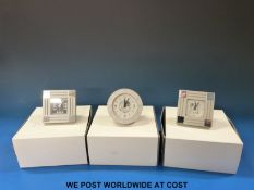 Three heavy reproduction Charles Rennie Mackintosh clocks