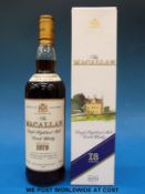 The Macallan 1979 18-year-old single Highland malt whisky,
