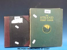 Two albums of mainly early all-world stamps