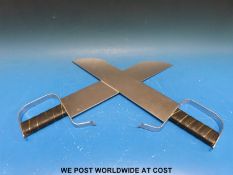 A pair of Ninja training swords