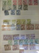 An extensive collection of Australian stamps in four stockbooks, mint, used,