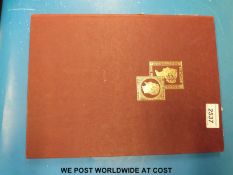 A stockbook of Swedish stamps