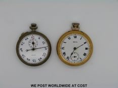 A collection of various wrist and pocket watches to include Alpha, Rotary,