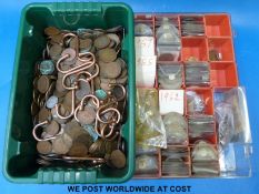 A collection of coins