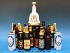 Twenty-seven bottles of alcohol to include 75cl Bells Whisky bell,