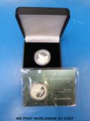 A cased 2012 silver proof Kangaroo series Australian dollar,