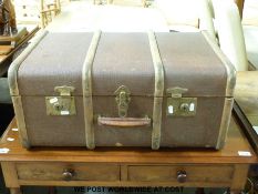 An ash bound travelling trunk