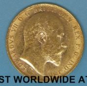 A 1902 Edward VII gold full sovereign