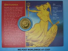 A £25 22 carat gold Britannia coin