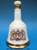 Bell's whisky Charles and Diana commemorative bell,