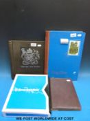 Four albums and stockbooks of GB and Commonwealth stamps including 1d Black,