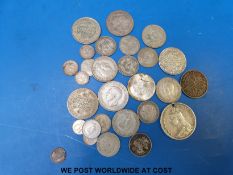 Mixed silver coinage, Victoria onwards,
