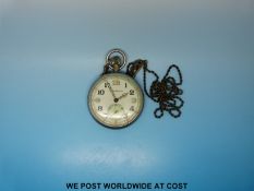 Jaeger- LeCoultre gentleman's military pocket watch,