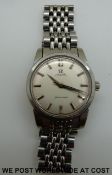 Omega Seamaster automatic gentleman's wristwatch with stainless steel bracelet in original box and