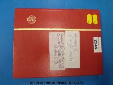 A stockbook of GB stamps George V - QE II